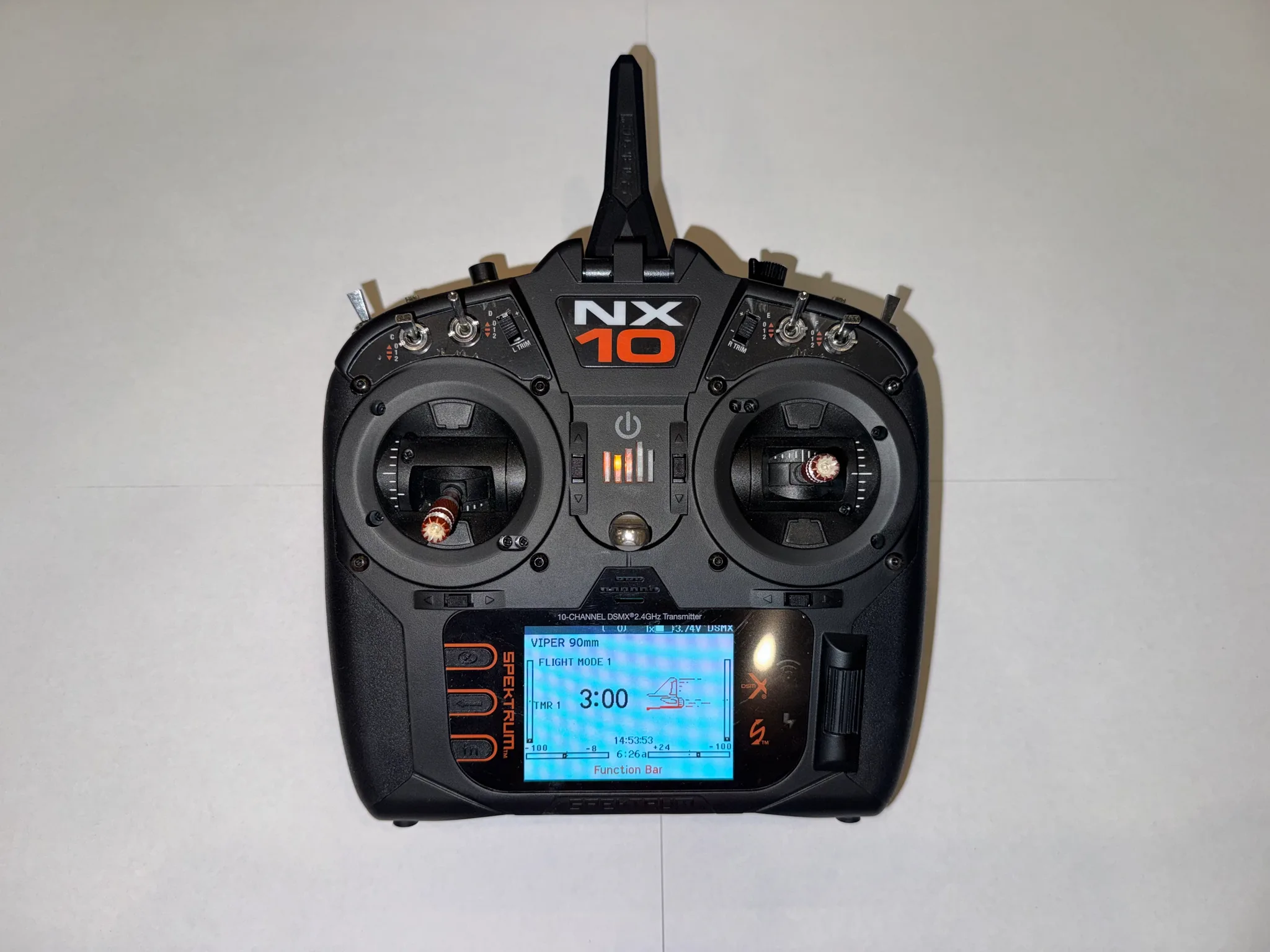 Actual item photo 14 of Spektrum NX10 10-Channel Tx (Mode 2)