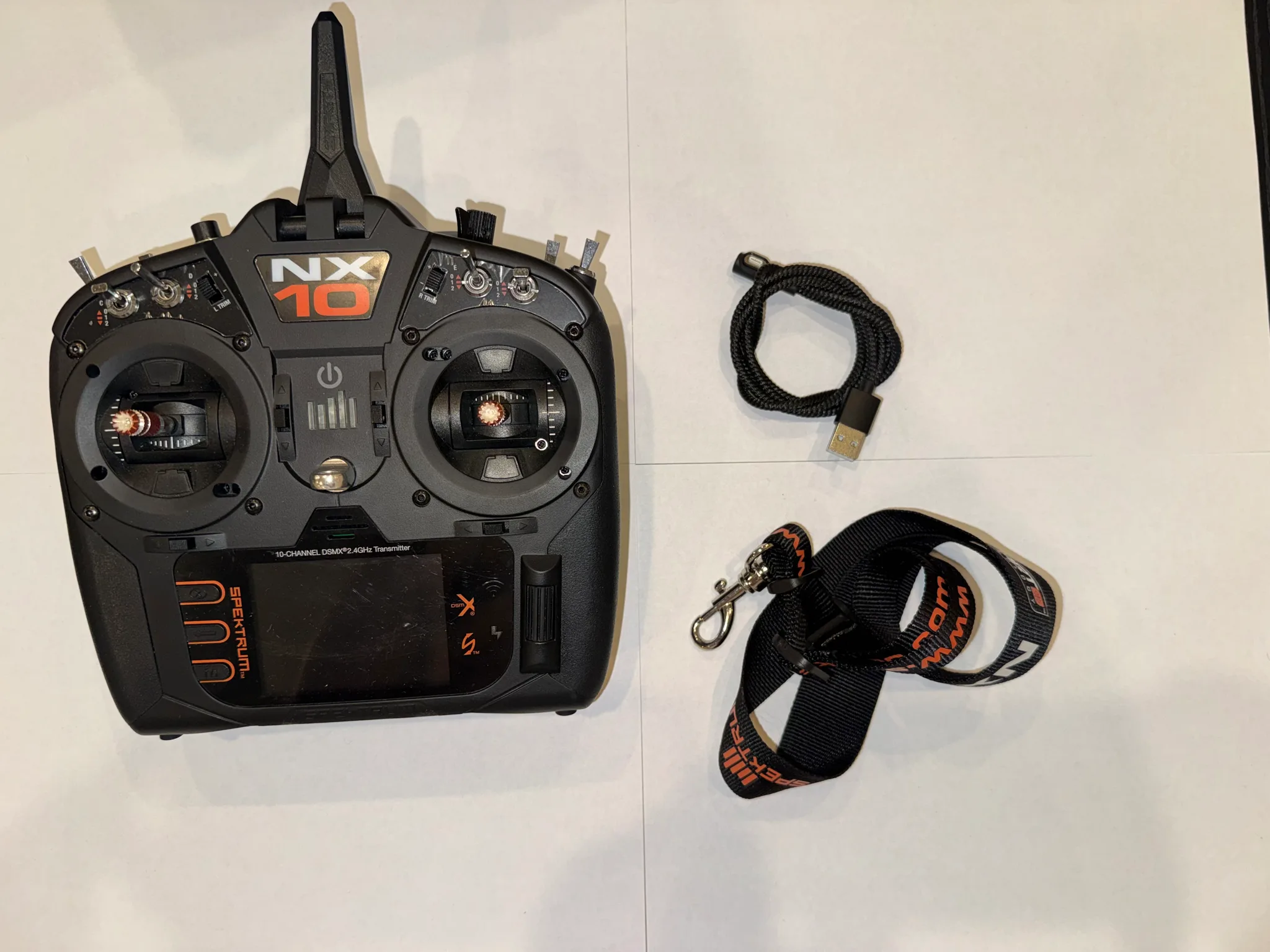 Actual item photo 13 of Spektrum NX10 10-Channel Tx (Mode 2)