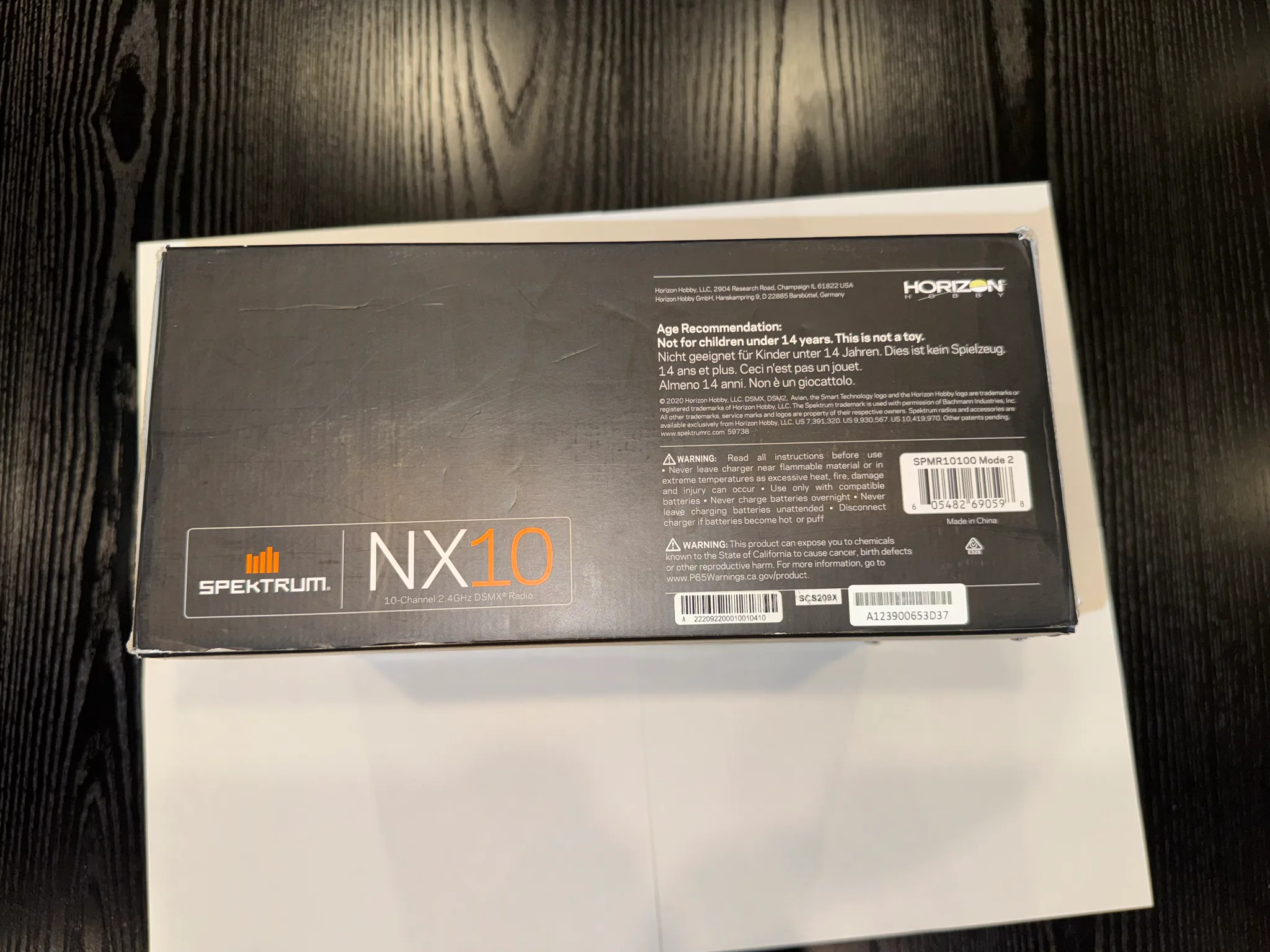 Actual item photo 2 of Spektrum NX10 10-Channel Tx (Mode 2)
