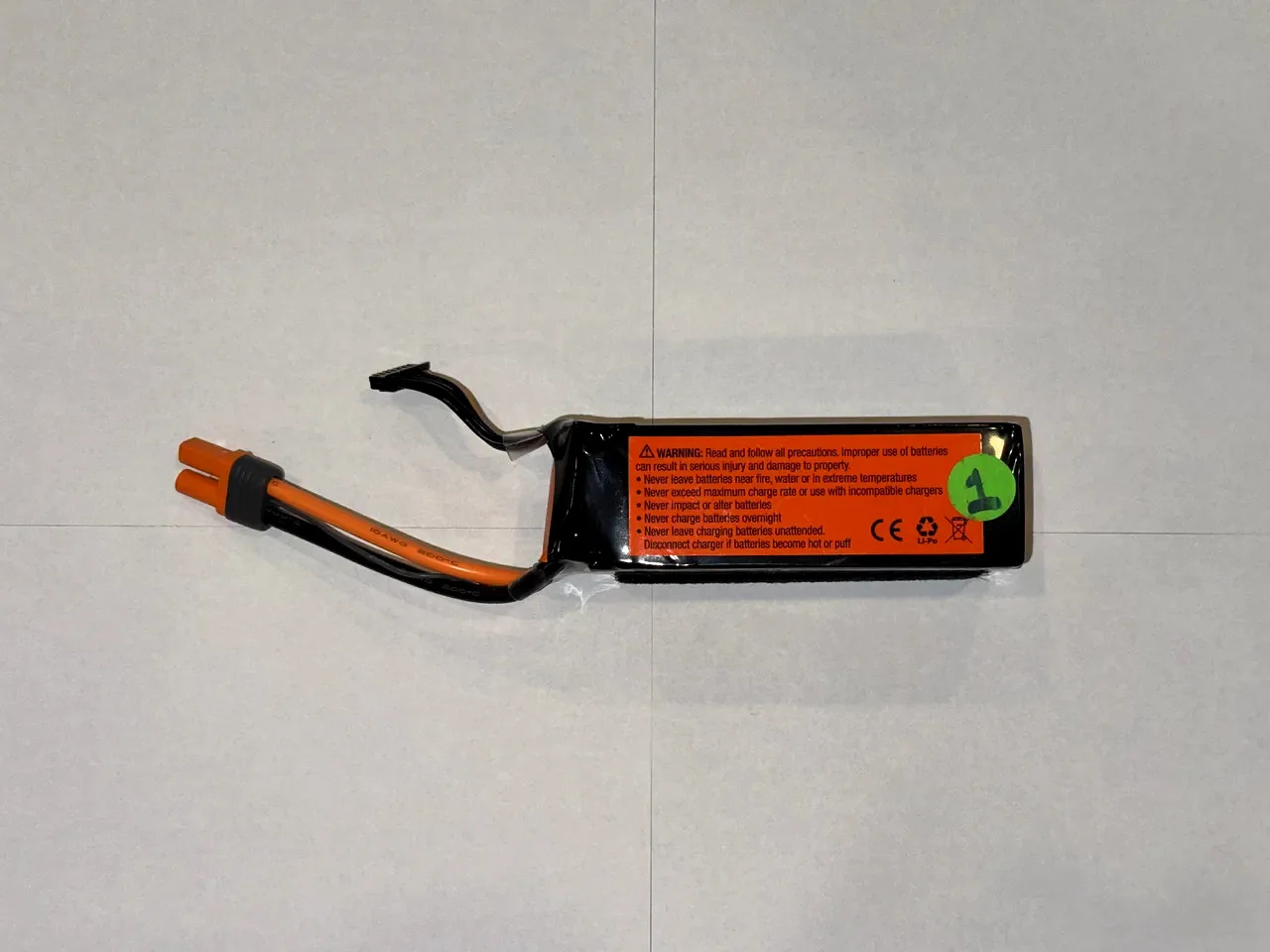 Spektrum 5000mAh 6S 100C Smart LiPo Battery, photo 3 of 6