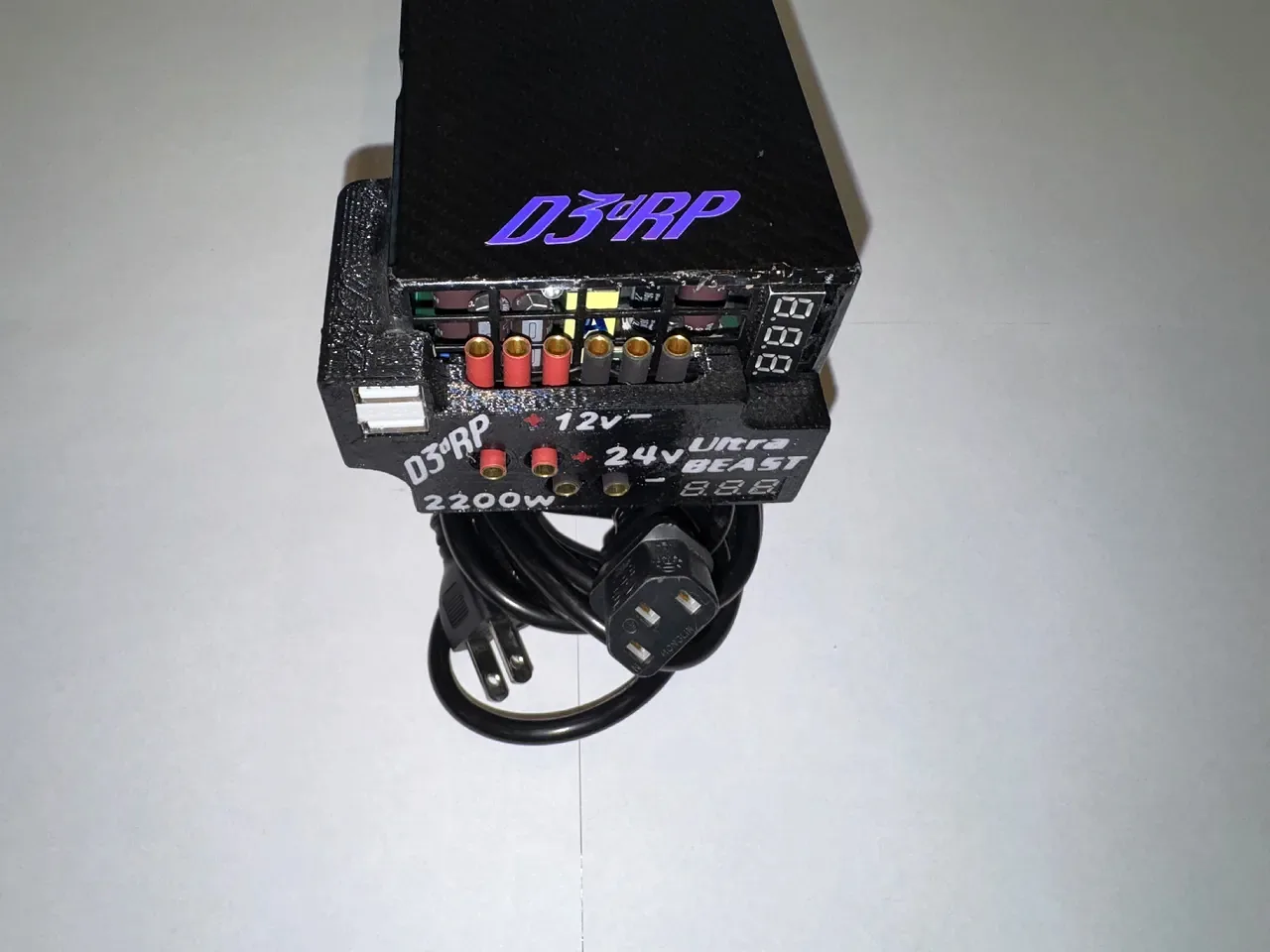 D3RP Ultra BEAST 24V/12V 2200W RC Power Supply, photo 3 of 4